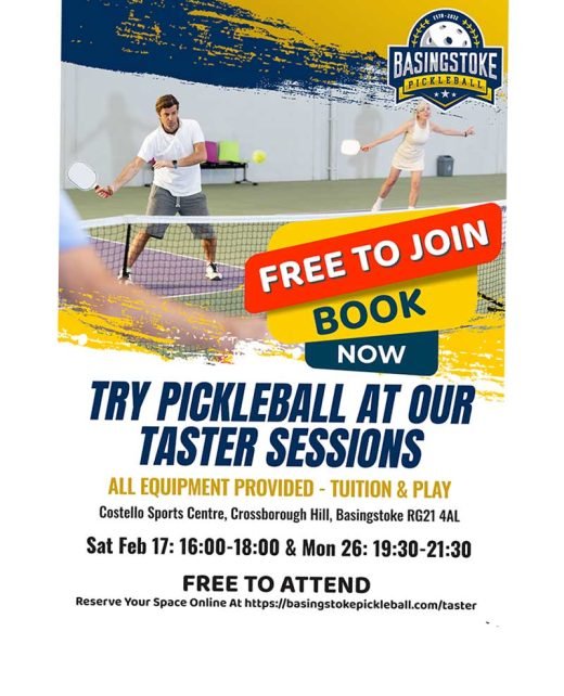 pickleball taster poster